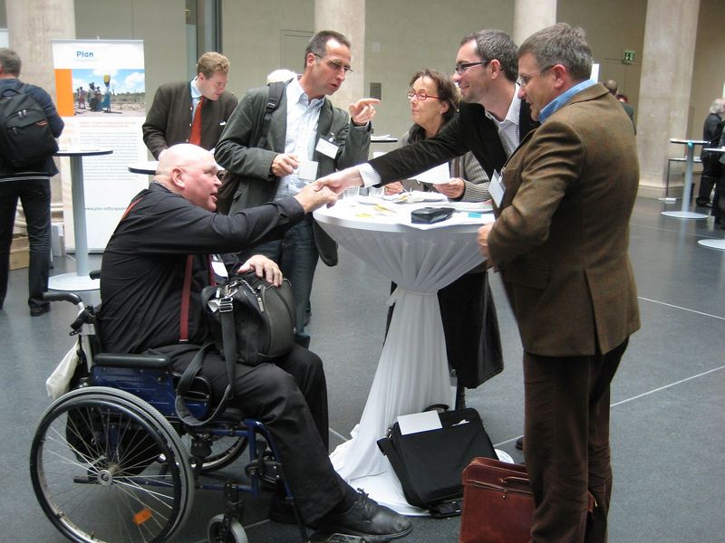 Peter Rubin, Martin Coordes, Andreas Philipp beim Stifterforum 2009 in München
